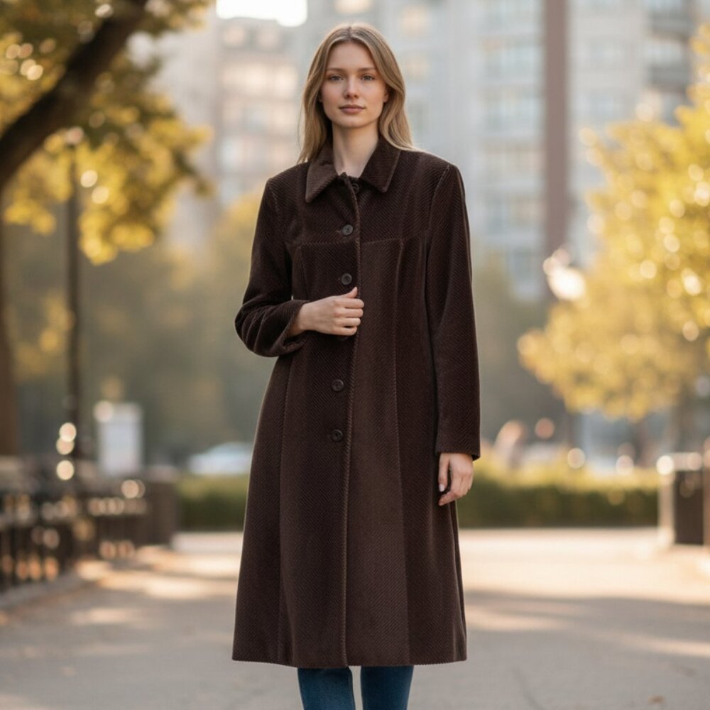 Vintage Brown Women's Coat